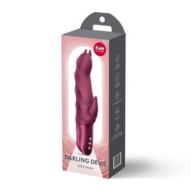 Вібратор Fun Factory Darling Devil Wine Red SX3717 фото Купити Вібратор Fun Factory Darling Devil Wine Red  Fun Factory (Німеччина) 1 429 грн