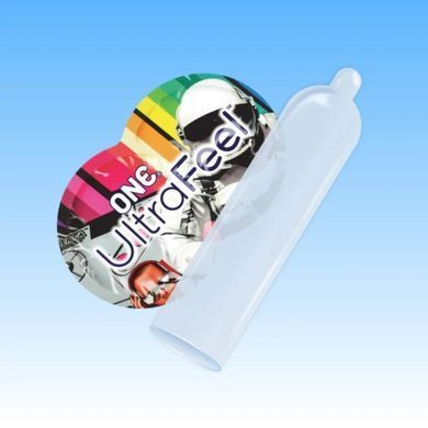 Презерватив ONE Ultra Feel 1 шт SX1245 фото Купити Презерватив ONE Ultra Feel 1 шт  ONE (США) 45 грн