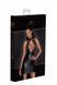 Сукня Noir Handmade F241 Short dress with powerwetlook skirt and tulle top, S SX0145 фото 7