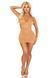 Платье Leg Avenue Lurex Rhinestone Keyhole Halter Dress One Size Gold SX2767 фото 4