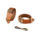 Наручники LOCKINK Wristcuffs/Anklecuffs Brown Set &mdash; фото 2