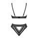 Комплект белья Obsessive Natilya 2-pcs set XS/S, black, бюстгальтер, трусики SO7717 фото 6