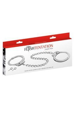 Поножі Fetish Tentation Adjustable metal ankle cuffs SX1089 фото Купити Поножі Fetish Tentation Adjustable metal ankle cuffs  Fetish Tentation (Франція) 526 грн