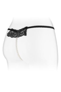 Трусики-стрінги з перлинною ниткою Fashion Secret KATIA Black SO2245 фото Купити Трусики-стрінги з перлинною ниткою Fashion Secret KATIA Black  Fashion Secret (Франція) 332 грн