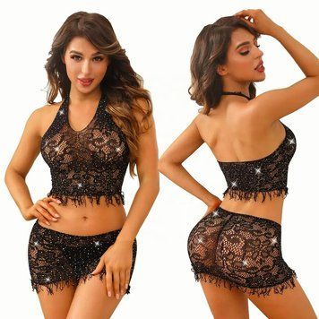 Бодістокінг JSY &laquo;Чудова Жаклін&raquo; One Size, топ, спідниця SX0450 фото Купити Бодістокінг JSY &laquo;Чудова Жаклін&raquo; One Size, топ, спідниця  JSY (Китай) 396 грн