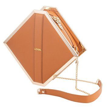 Сумка LOCKINK Mysterious Square Kink Bag - Brown SX0842 фото Купить   LOCKINK (Китай) 6 975 грн