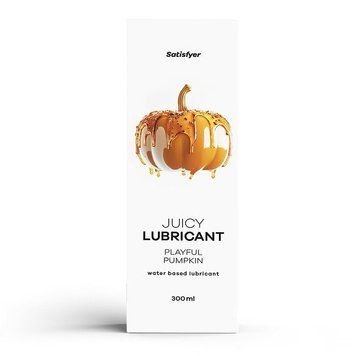 Лубрикант на водній основі Satisfyer Juicy Lubricant Playful Pumpkin water based 300 мл SX2724 фото Купити Лубрикант на водній основі Satisfyer Juicy Lubricant Playful Pumpkin water based 300 мл  Satisfyer (Німеччина) 461 грн