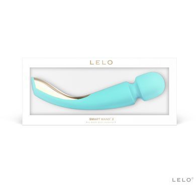Вібромасажер LELO Smart Wand 2 Large Aqua SO8094 фото Купити Вібромасажер LELO Smart Wand 2 Large Aqua  Lelo (Швеція) 10 339 грн