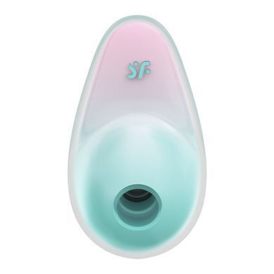 Вакуумный стимулятор с вибрацией Satisfyer Pixie Dust Mint/Pink SO8971 фото Купить   Satisfyer (Німеччина) 1 903 грн