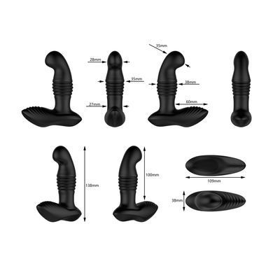 Масажер простати Nexus Thrust Prostate Edition, вібрація та пульсація, пульт ДК SO9860 фото Купити Масажер простати Nexus Thrust Prostate Edition, вібрація та пульсація, пульт ДК  Nexus (Великобританія) 5 515 грн