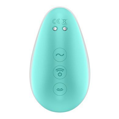 Вакуумный стимулятор с вибрацией Satisfyer Pixie Dust Mint/Pink SO8971 фото Купить   Satisfyer (Німеччина) 1 903 грн