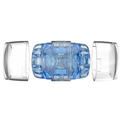 Мастурбатор Fleshlight Quickshot Turbo Blue Ice, компактный, отлично для пар и минета SX0678 фото Купить   Fleshlight (США) 2 143 грн