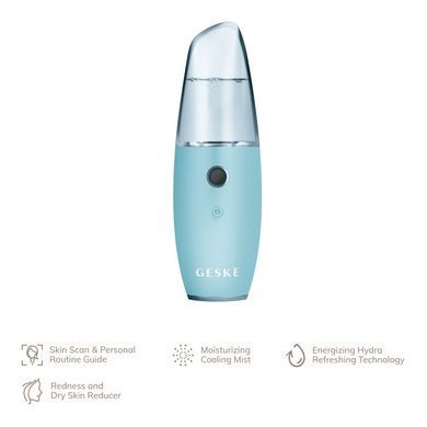 Зволожувач для шкіри обличчя GESKE Facial Hydration Refresher 4 in 1 turquoise HB0158 фото Купити Зволожувач для шкіри обличчя GESKE Facial Hydration Refresher 4 in 1 turquoise  GESKE 1 279 грн