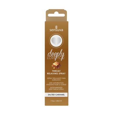 Спрей для минета Sensuva Deeply Love You Salted Caramel (29 мл), для глубокого минета SO3197 фото Купить   Sensuva (США) 711 грн