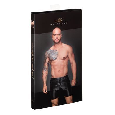 Чоловічі шорти з мокрим ефектом Noir Handmade H061 Powerwetlook shorts, S SX0103 фото Купити Чоловічі шорти з мокрим ефектом Noir Handmade H061 Powerwetlook shorts, S  Noir Handmade (Польща) 2 679 грн