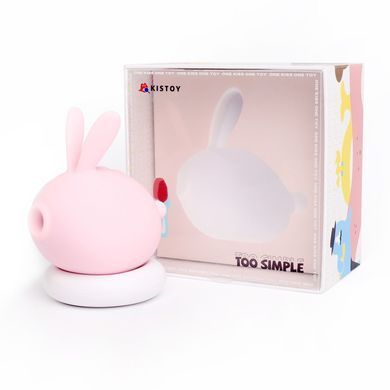 Вакуумный клиторальный стимулятор с вибрацией KISTOY Too Simple Pink SO8715 фото Купить   KISSTOY (Китай) 2 170 грн