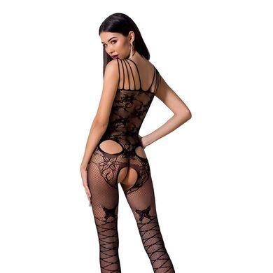 Ажурний бодістокінг з інтимними вирізами Passion BS076 black SO4153 фото Купити Ажурний бодістокінг з інтимними вирізами Passion BS076 black  Passion (Польща) 803 грн