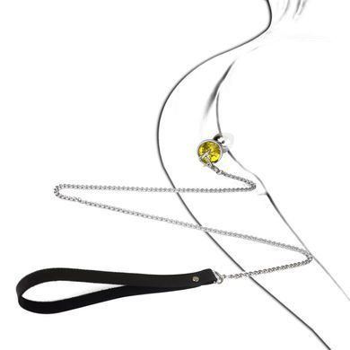Металева анальна пробка Art of Sex Metal Anal Plug with Leash size S з повідцем SO6176 фото Купити Металева анальна пробка Art of Sex Metal Anal Plug with Leash size S з повідцем  Art of Sex  683 грн
