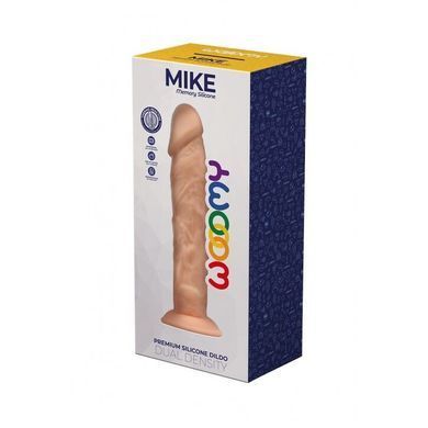 Силиконовый фаллоимитатор Wooomy Mike, термореактивный, с присоской, длина 19,7 см, диаметр 4,2 см SO7399 фото Купить   Wooomy (Іспанія) 1 025 грн