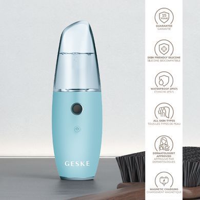 Зволожувач для шкіри обличчя GESKE Facial Hydration Refresher 4 in 1 turquoise HB0158 фото Купити Зволожувач для шкіри обличчя GESKE Facial Hydration Refresher 4 in 1 turquoise  GESKE 1 279 грн