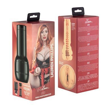 Мастурбатор Kiiroo Feel Lauren Phillips PBC, совместимый с PowerBlow и Keon SO9365 фото Купить   Kiiroo (Нідерланди) 2 771 грн