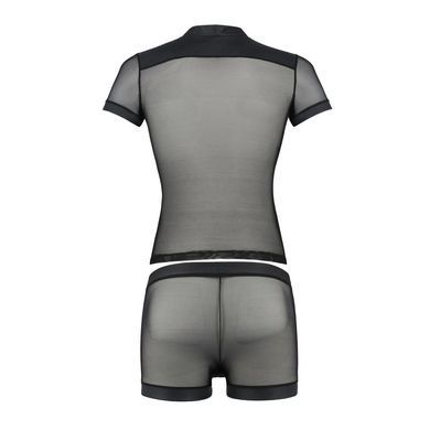 Комплект сітчастої чоловічої білизни Passion 052 SET MICHAEL L/XL black, сорочка, боксери, заклепки SO7624 фото Купити Комплект сітчастої чоловічої білизни Passion 052 SET MICHAEL L/XL black, сорочка, боксери, заклепки  Passion (Польща) 4 249 грн