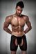 Распродажа!!! Мужские трусики-шорты Passion 012 THONG black XXL/XXXL PSM0123 фото 1