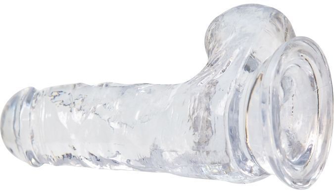 Прозорий фалоімітатор на присосці ADDICTION &mdash; Clear Dildo with Balls 6&Prime;, віброкуля в подарунок SO5580 фото Купити Прозорий фалоімітатор на присосці ADDICTION &mdash; Clear Dildo with Balls 6&Prime;, віброкуля в подарунок  ADDICTION  849 грн