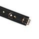 Наручники с цепочкой Liebe Seele Black Organosilicon Wrist Cuff, экокожа SO9485 фото 5
