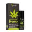 Збуджувальний гель для пар Orgie Hemp! Intense Orgasm, 15 мл, тепло-холод, ефект сильної вібрації