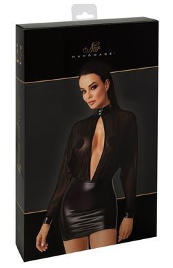 Сукня Noir Handmade F348 Powerwetlook and tulle dress - S SX2091 фото Купити Сукня Noir Handmade F348 Powerwetlook and tulle dress - S  Noir Handmade (Польща) 3 215 грн