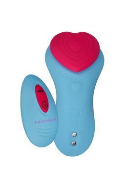 Вібратор у трусики FairyGasm HeartGem blue, на магніті, пульт ДК SX0628 фото Купити Вібратор у трусики FairyGasm HeartGem blue, на магніті, пульт ДК  FairyGasm  2 507 грн
