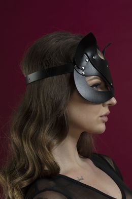 Маска кішечки Feral Feelings - Catwoman Mask, натуральна шкіра, чорна SO3406 фото Купити Маска кішечки Feral Feelings - Catwoman Mask, натуральна шкіра, чорна  Feral Feelings (Україна) 831 грн