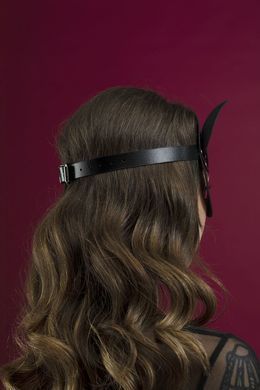 Маска кішечки Feral Feelings - Catwoman Mask, натуральна шкіра, чорна SO3406 фото Купити Маска кішечки Feral Feelings - Catwoman Mask, натуральна шкіра, чорна  Feral Feelings (Україна) 831 грн