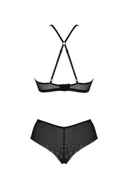 Комплект Passion KERRIA BIKINI black, L/XL, бралетт и трусики-бикини SX0482 фото Купить   Passion (Польща) 2 374 грн