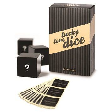 Игральные кубики Bijoux Indiscrets Lucky Love Dice SO2913 фото Купить   Bijoux Indiscrets  350 грн