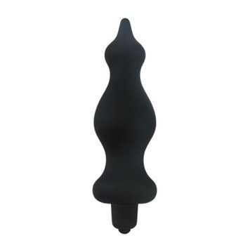 Анальная пробка с вибрацией Adrien Lastic Bullet Amuse Black, макс. диаметр 3,9см AD20309 фото Купить   Adrien Lastic  1 015 грн