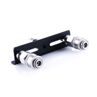 Двойной коннектор для секс-машин Hismith Quick Connector Adapter with Double Head, система KlicLok SO6219 фото Купить   Hismith (Китай) 3 640 грн