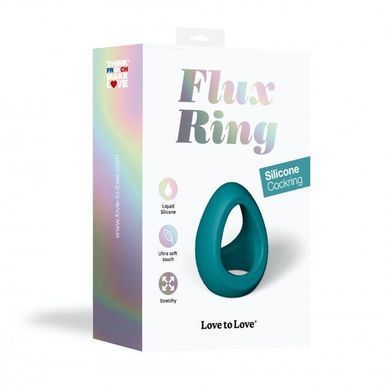 Ерекційне кільце подвійне Love To Love FLUX RING - TEAL ME SO5086 фото Купити Ерекційне кільце подвійне Love To Love FLUX RING - TEAL ME  Love To Love (Франція) 627 грн