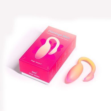 Смарт-віброяйце Magic Motion Flamingo Max Orange 2 в 1: віброяйце та тренажер Кегеля, 10 режимів SX2193 фото Купити Смарт-віброяйце Magic Motion Flamingo Max Orange 2 в 1: віброяйце та тренажер Кегеля, 10 режимів  Magic Motion (Китай) 2 817 грн