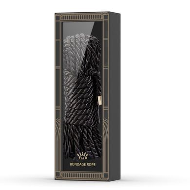 Розкішна мотузка для Шибарі Zalo Bondage Rope Black SO8234 фото Купити Розкішна мотузка для Шибарі Zalo Bondage Rope Black  Zalo (США) 849 грн