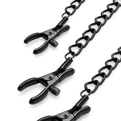 Затискачі для сосків та клітора Bedroom Fantasies: Nipple & Clitoral Clamps, чорні SO8818 фото Купити Затискачі для сосків та клітора Bedroom Fantasies: Nipple & Clitoral Clamps, чорні  Bedroom Fantasies  461 грн
