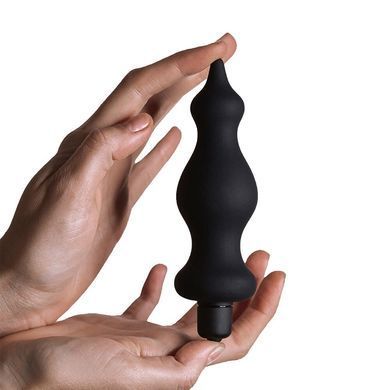 Анальна пробка з вібрацією Adrien Lastic Bullet Amuse Black, макс. діаметр 3,9 см AD20309 фото Купити Анальна пробка з вібрацією Adrien Lastic Bullet Amuse Black, макс. діаметр 3,9 см  Adrien Lastic 1 015 грн