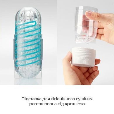 Мастурбатор Tenga Spinner 06 Brick с упругой стимулирующей спиралью внутри SO4300 фото Купить   Tenga (Японія) 1 514 грн