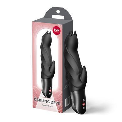 Вібратор Fun Factory Darling Devil Black SX3718 фото Купити Вібратор Fun Factory Darling Devil Black  Fun Factory (Німеччина) 1 429 грн