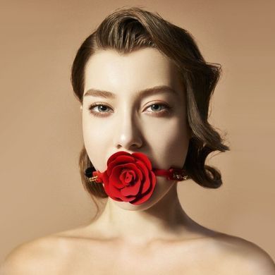 Розкішний кляп у вигляді троянди Zalo - Rose Ball Gag, подвійне використання SO6690 фото Купити Розкішний кляп у вигляді троянди Zalo - Rose Ball Gag, подвійне використання  Zalo  2 422 грн