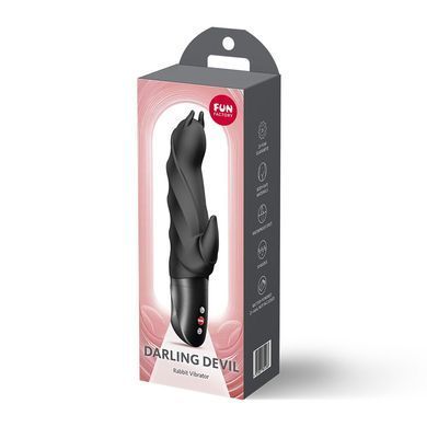 Вібратор Fun Factory Darling Devil Black SX3718 фото Купити Вібратор Fun Factory Darling Devil Black  Fun Factory (Німеччина) 1 429 грн