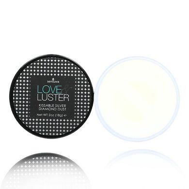 Мерехтлива пудра для тіла Sensuva &mdash; Love & Luster Kissable Diamond Dust (19 г) їстівна, без цукру SO3192 фото Купити Мерехтлива пудра для тіла Sensuva &mdash; Love & Luster Kissable Diamond Dust (19 г) їстівна, без цукру  Sensuva (США) 868 грн