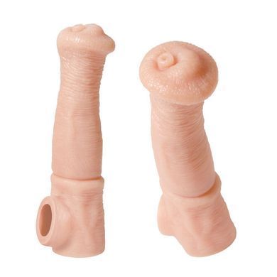 Насадка на член Kokos Cock Sleeve CS 012 L (м'яте паковання!!!) SX4623-R фото Купити Насадка на член Kokos Cock Sleeve CS 012 L (м'яте паковання!!!)  Kokos  739 грн