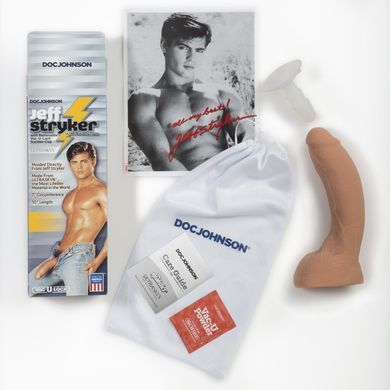 Фаллоимитатор Doc Johnson Jeff Stryker White - ULTRASKYN, диаметр 5,4см, Vac-U-Lock SO1548 фото Купить   Doc Johnson (США) 4 342 грн